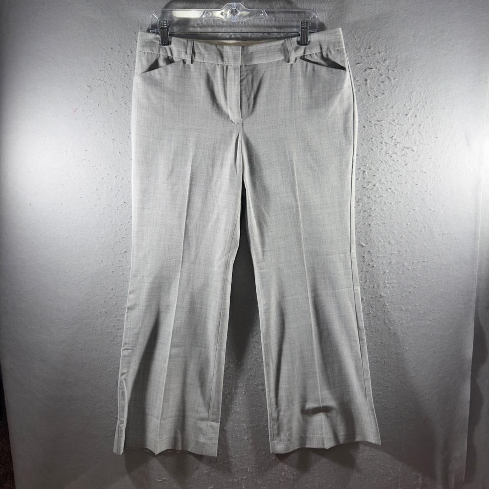 2307 | Express Design Studio Editor Dress Pants Gray Bootcut Womens 10S Office